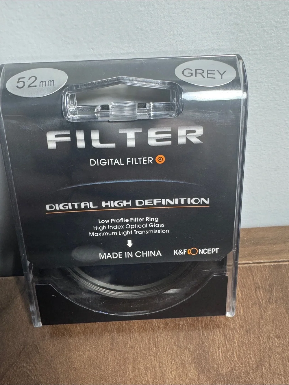 52mm Camera Color Filter Kit - Yellow, Blue, Grey, Brown, Purple, Orange, Red